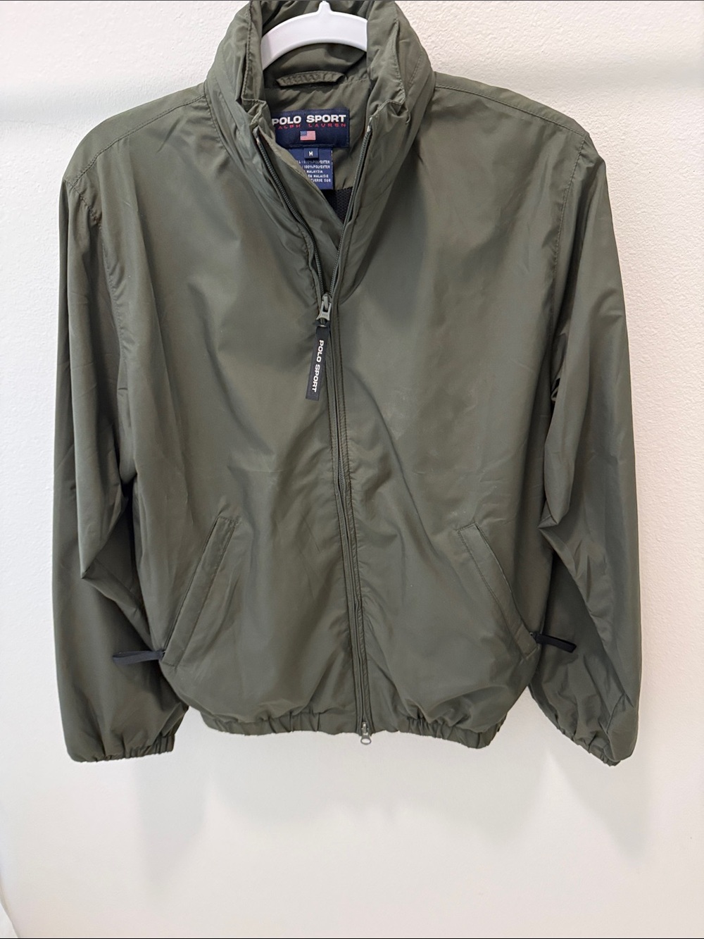 Polo by Ralph Lauren Olive Green Windbreaker Jacket M